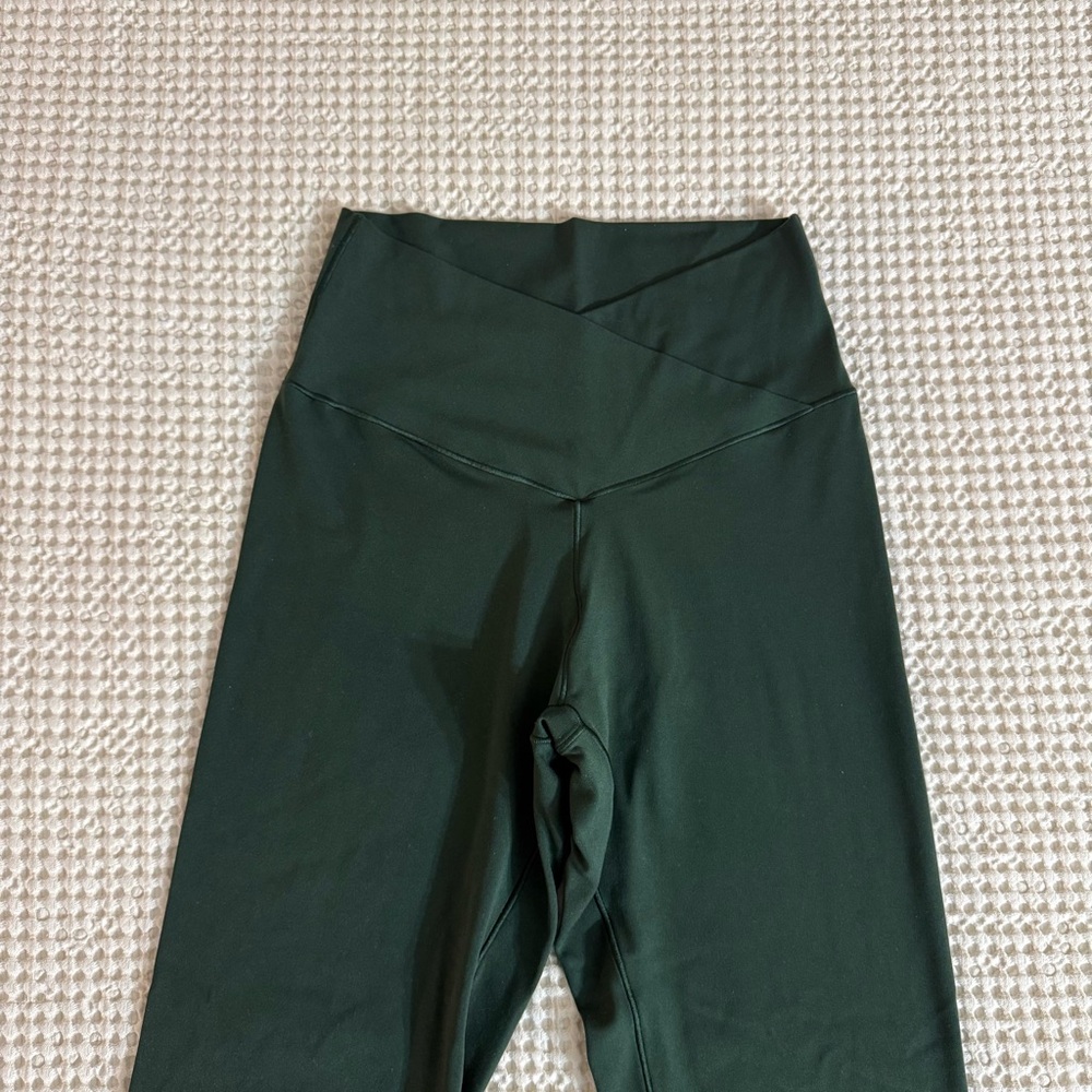 Aerie Real Me 7/8 Legging Dark Green